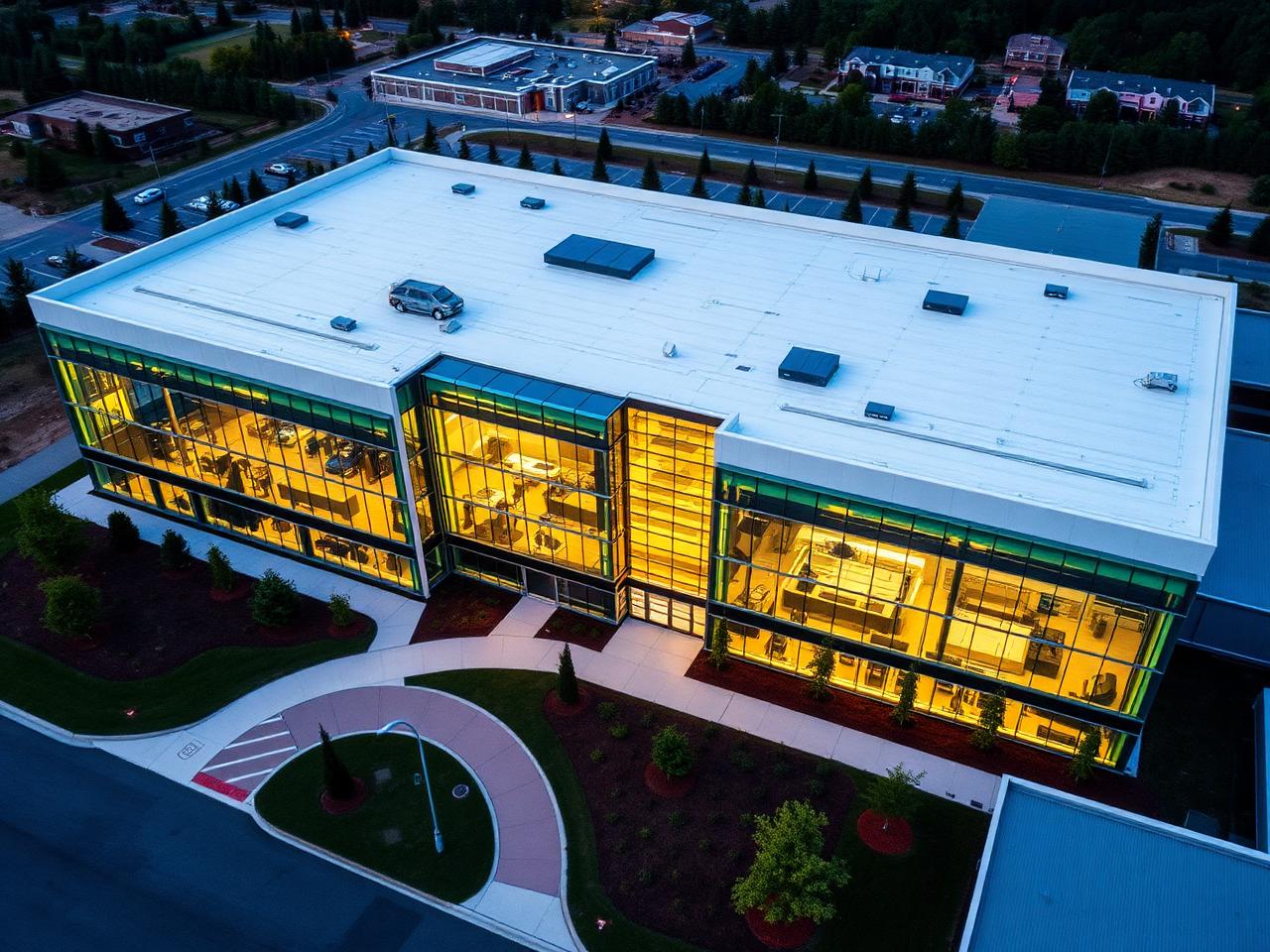 Commercial complex delivered by Divuette Buildings