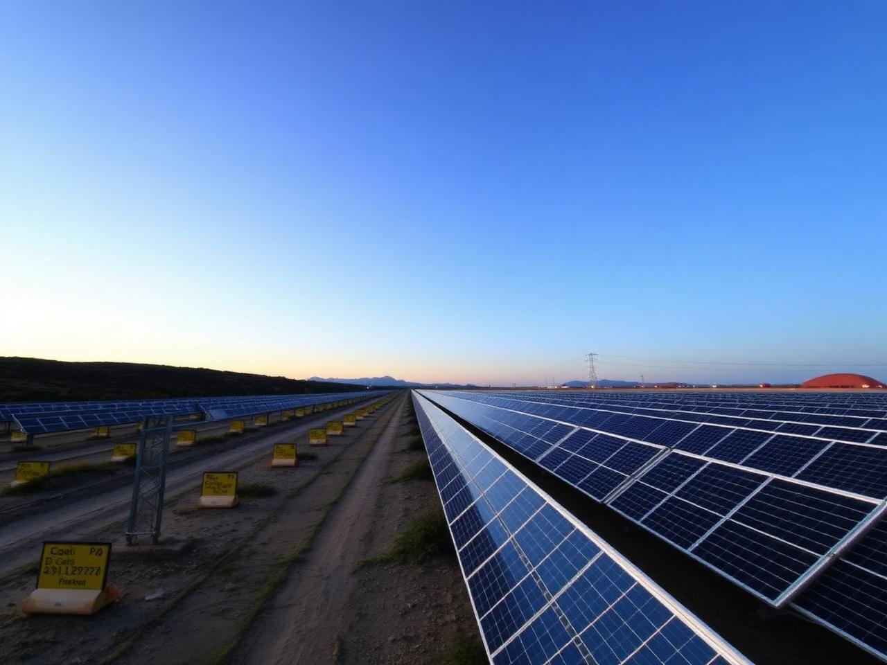 Utility-Scale Solar Farm